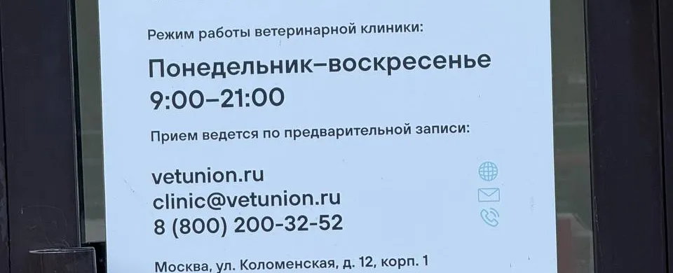 Фото клиники Vet Union 2